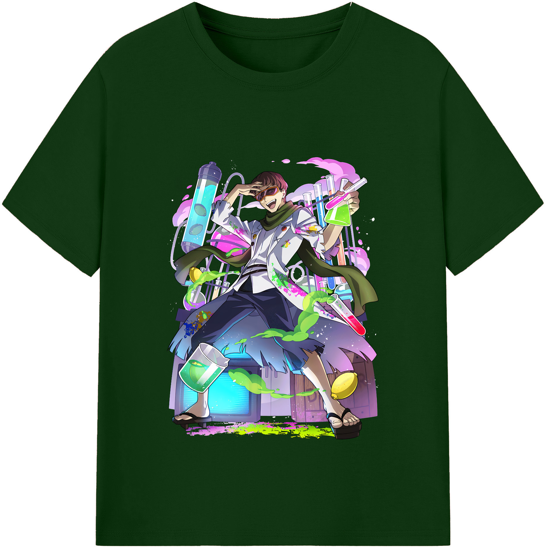 （画像用） 文豪ストレイドッグス Bungo Stray Dogs 綿100％半袖Tシャツ（フロントプリント）
